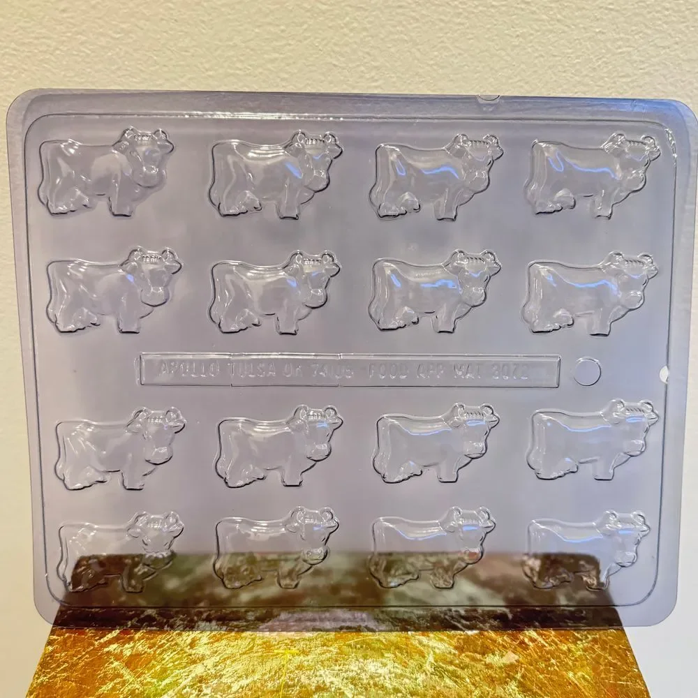 Lot of 9 Vintage Candy Mold Christmas Easter Precious Memories Valentine Holiday